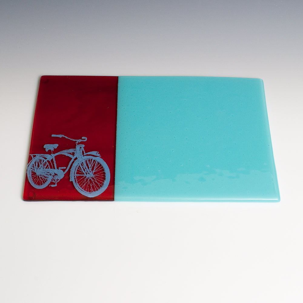 a piece of paper with a picture of a bike on it